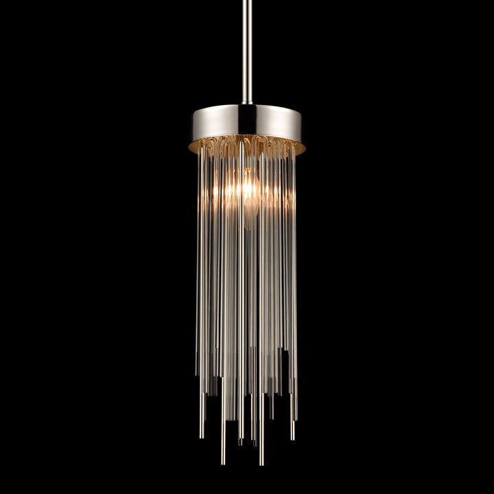 Waterfall Round Glass Mini-Pendant by Zeev - view 8