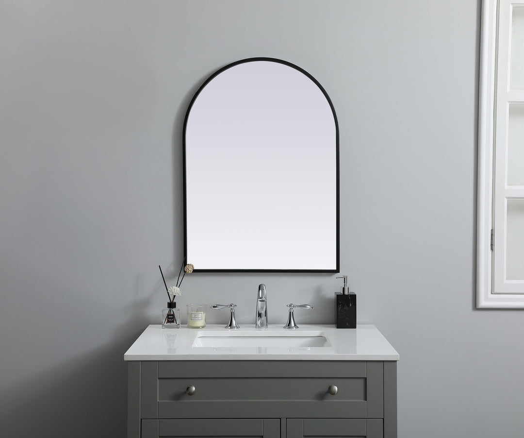 Metal Frame Arch Mirror II by Elegant - view 4