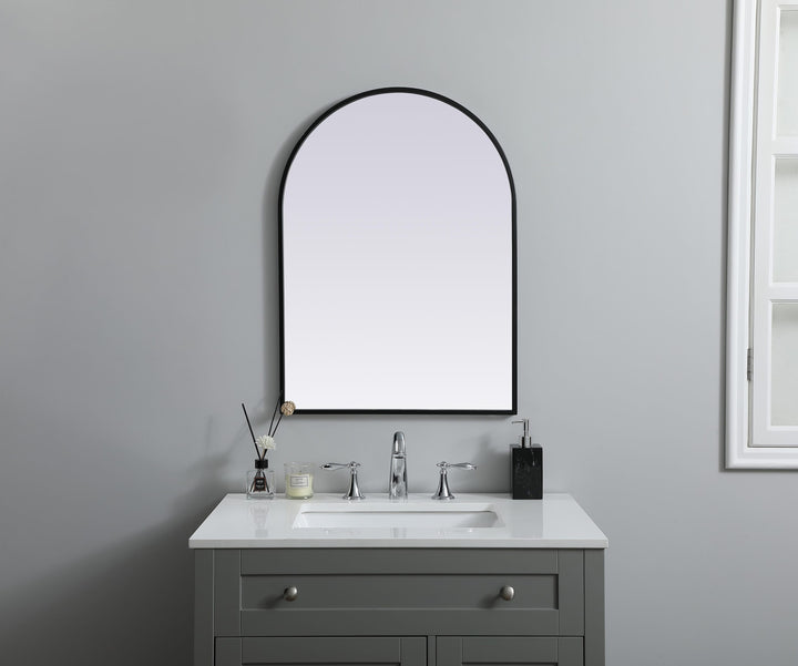 Metal Frame Arch Mirror II by Elegant - view 4