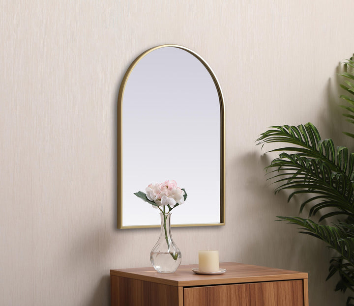 Metal Frame Arch Mirror II by Elegant - view 11