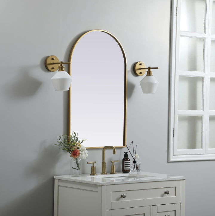 Metal Frame Arch Mirror II by Elegant - view 27