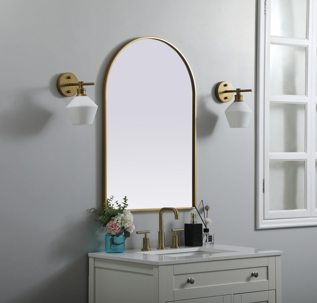Metal Frame Arch Mirror II by Elegant - view 63