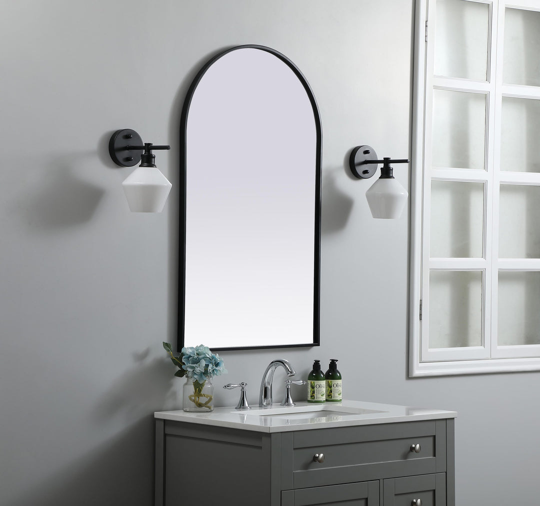 Metal Frame Arch Mirror II by Elegant - view 75