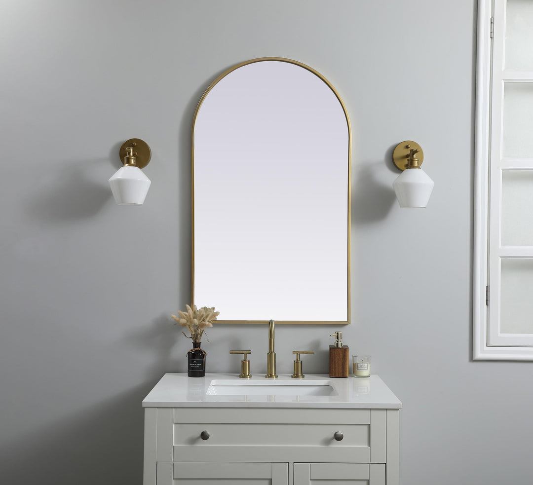 Metal Frame Arch Mirror II by Elegant - view 80