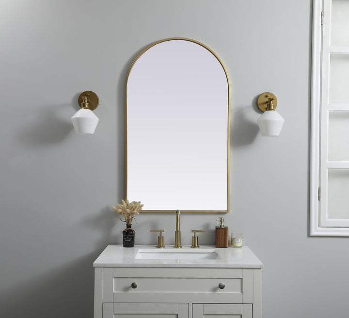 Metal Frame Arch Mirror II by Elegant - view 80