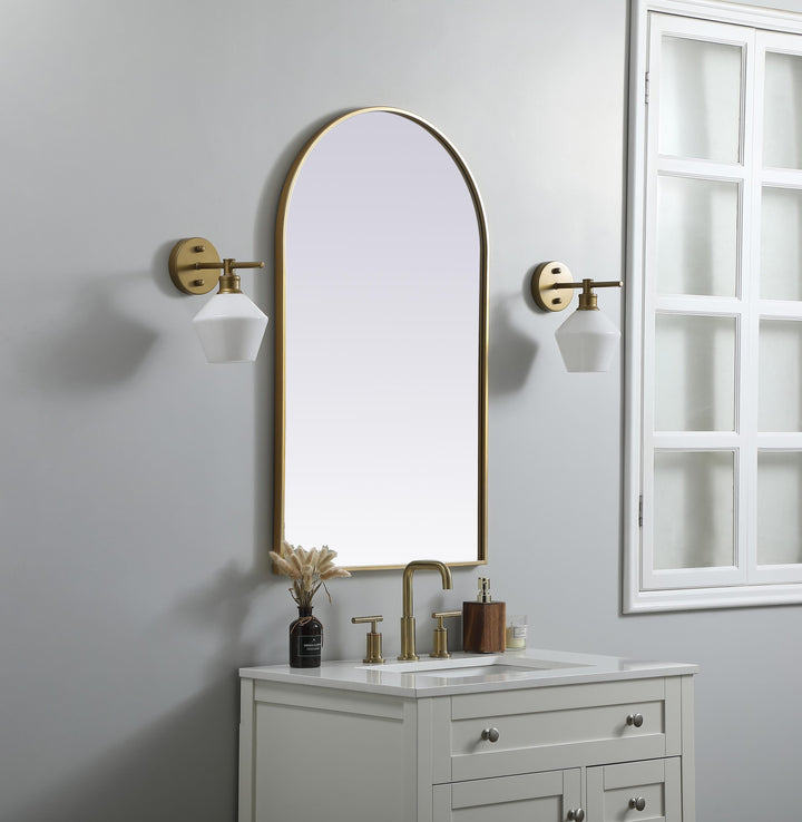 Metal Frame Arch Mirror II by Elegant - view 81