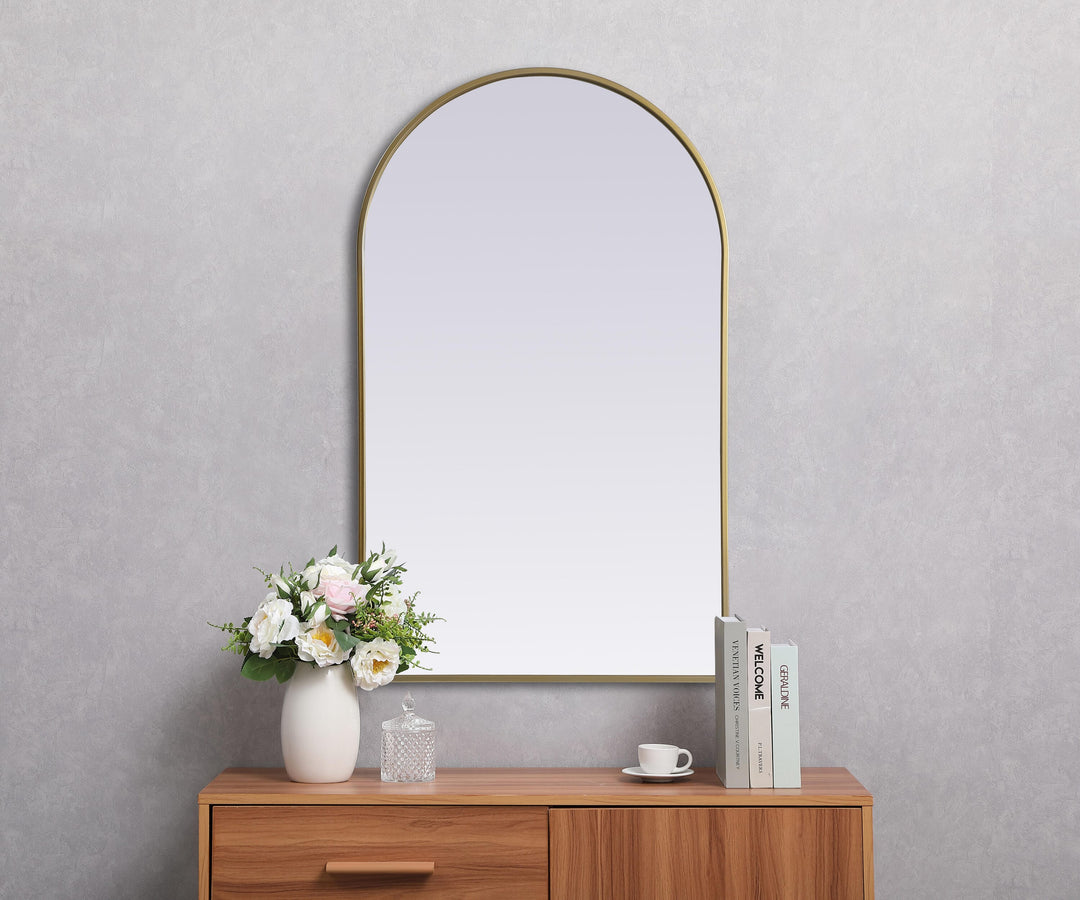 Metal Frame Arch Mirror II by Elegant - view 82