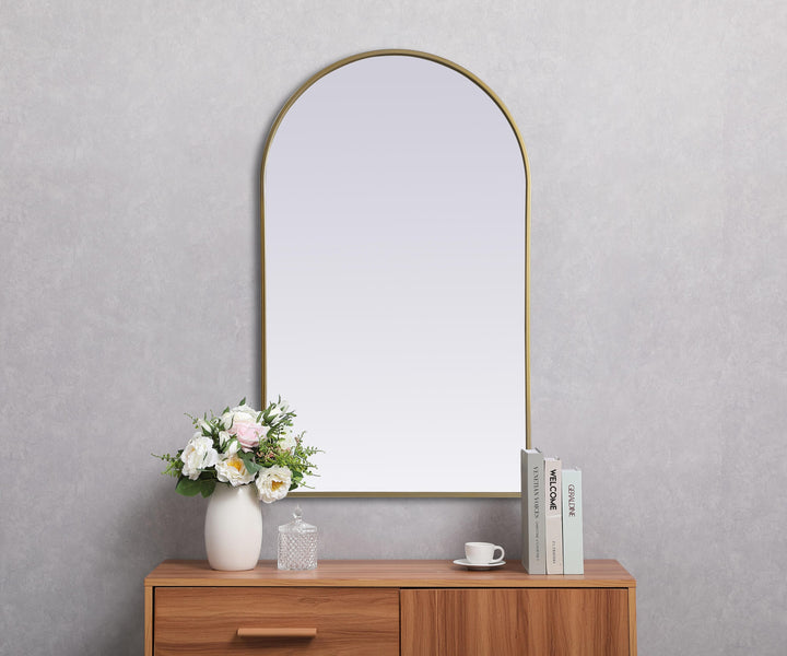Metal Frame Arch Mirror II by Elegant - view 82