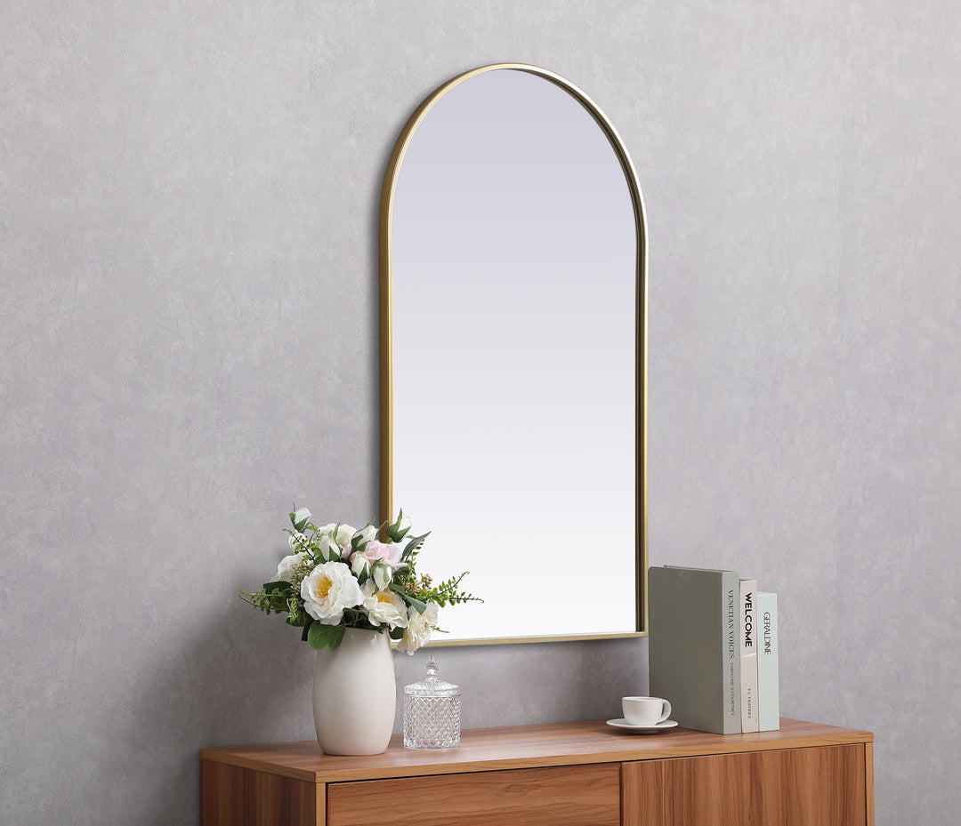 Metal Frame Arch Mirror II by Elegant - view 83