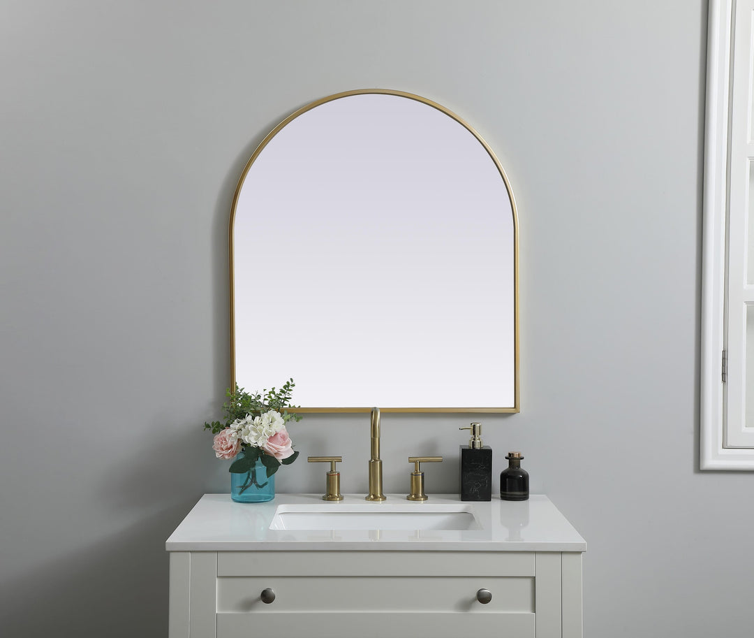 Metal Frame Arch Mirror II by Elegant - view 98