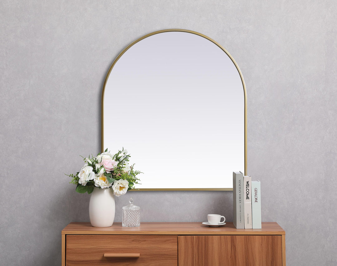 Metal Frame Arch Mirror II by Elegant - view 100