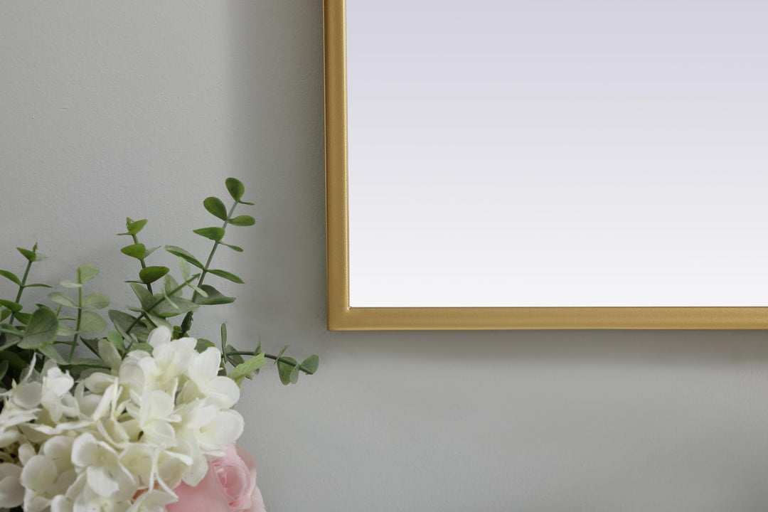Metal Frame Arch Mirror II by Elegant - view 102