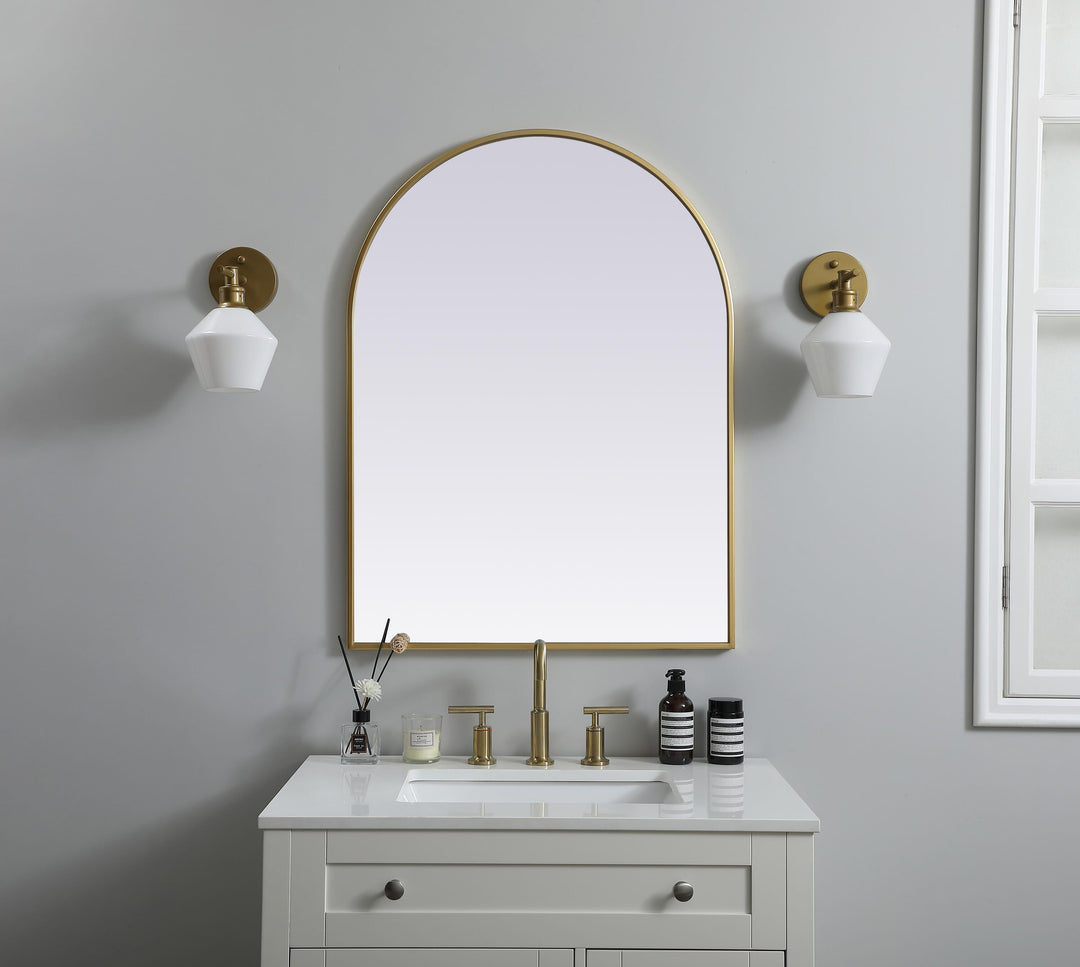 Metal Frame Arch Mirror II by Elegant - view 116