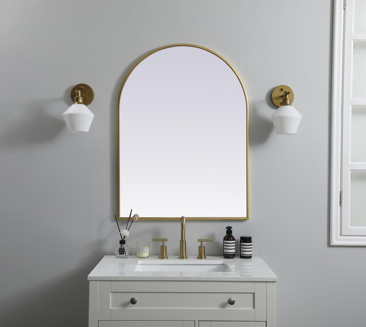 Metal Frame Arch Mirror II by Elegant - view 116