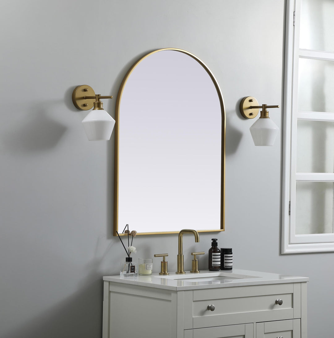 Metal Frame Arch Mirror II by Elegant - view 117