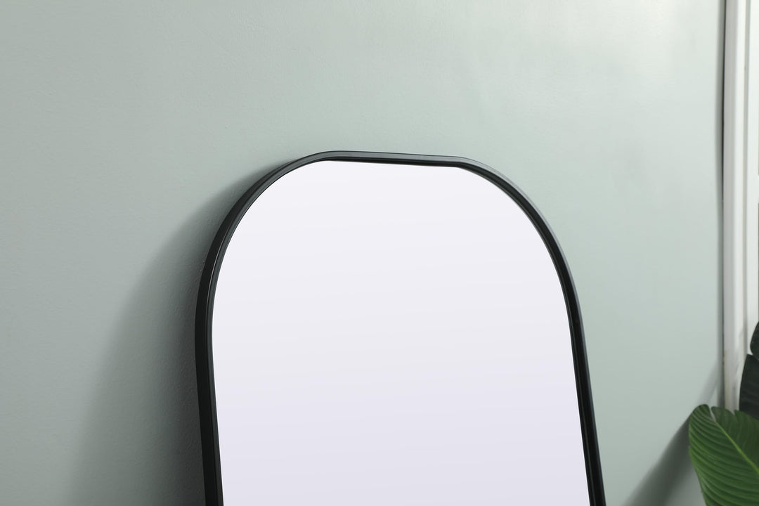 Metal Frame Arch Mirror by Elegant - view 6