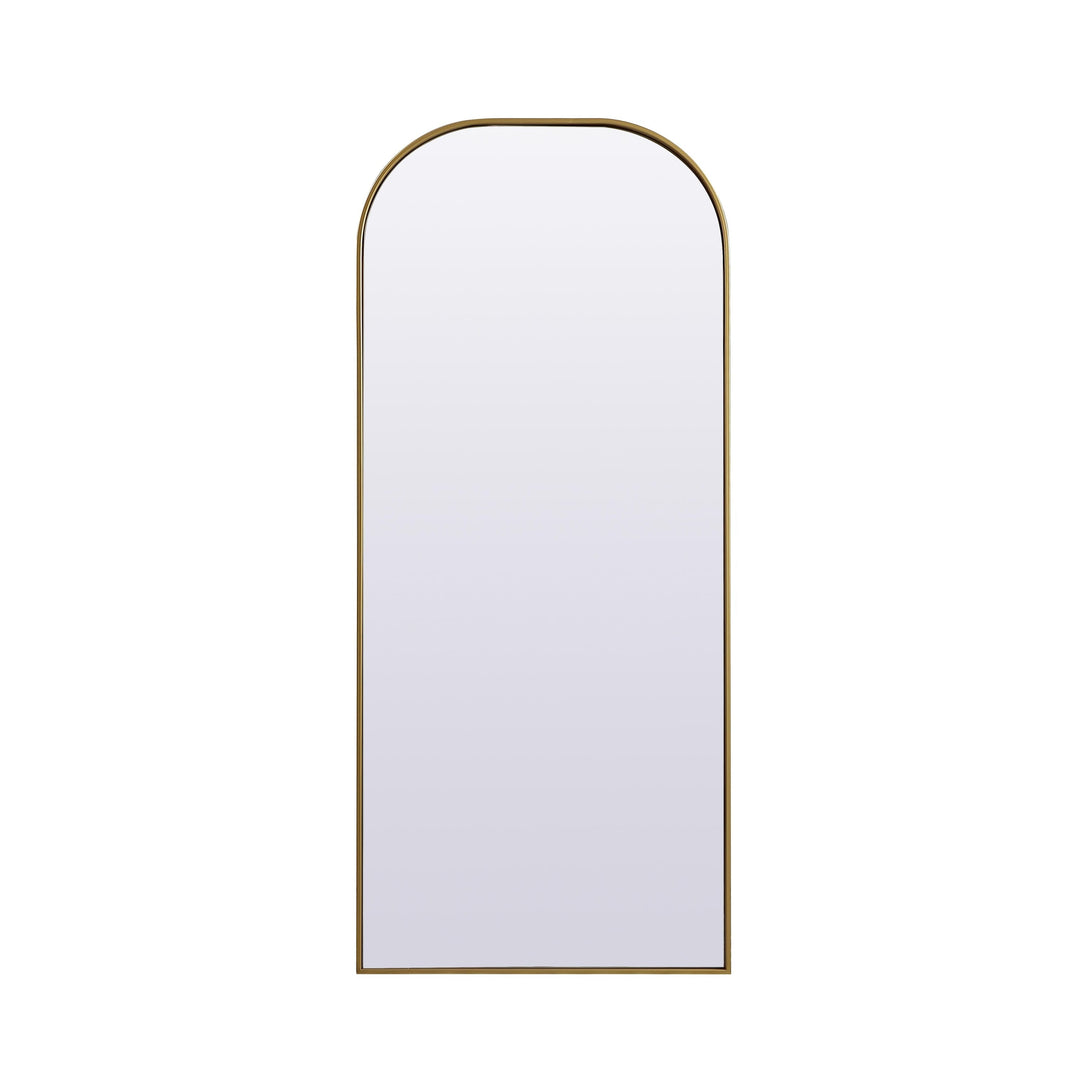 Metal Frame Arch Mirror by Elegant - view 8