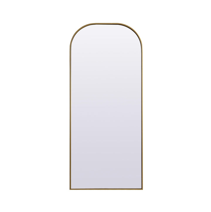 Metal Frame Arch Mirror by Elegant - view 8