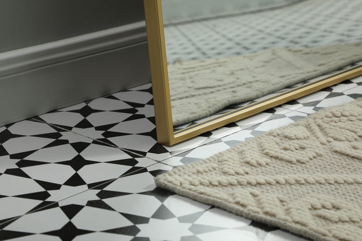 Metal Frame Arch Mirror by Elegant - view 12