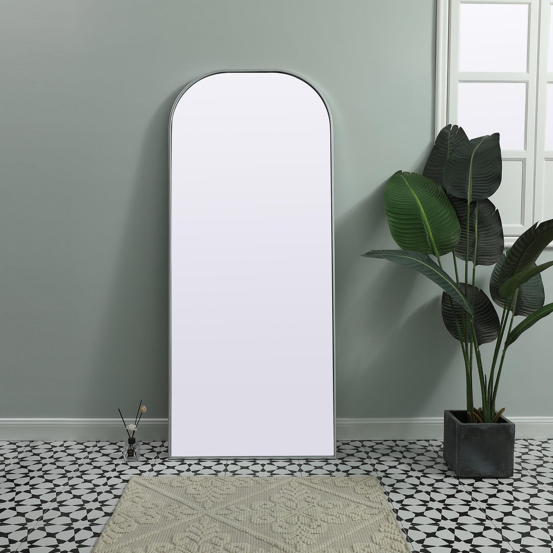 Metal Frame Arch Mirror by Elegant - view 14