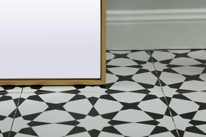 Metal Frame Arch Mirror by Elegant - view 28