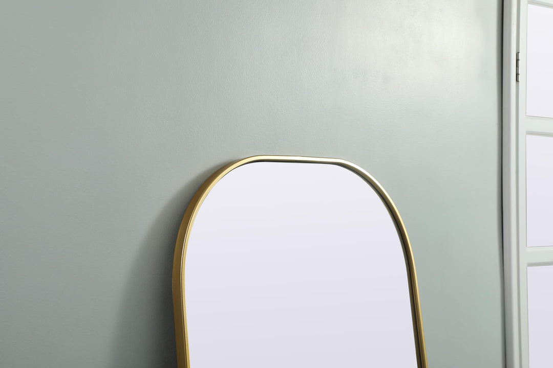 Metal Frame Arch Mirror by Elegant - view 30
