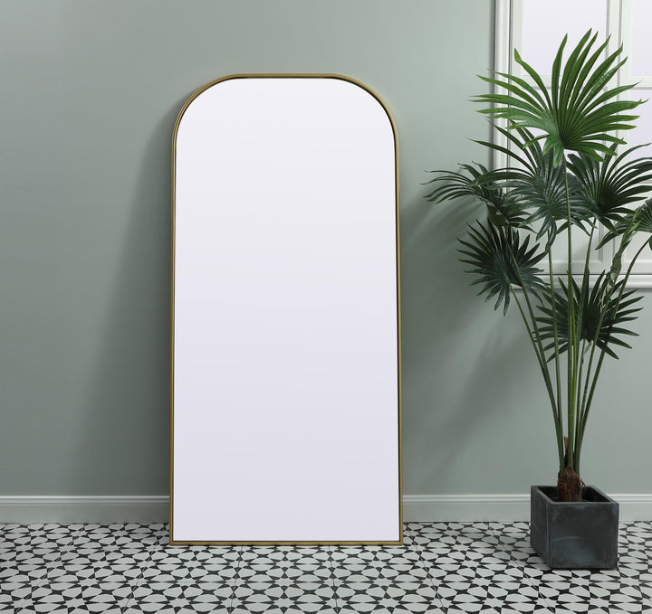 Metal Frame Arch Mirror by Elegant - view 45