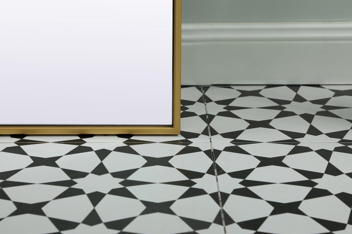Metal Frame Arch Mirror by Elegant - view 47