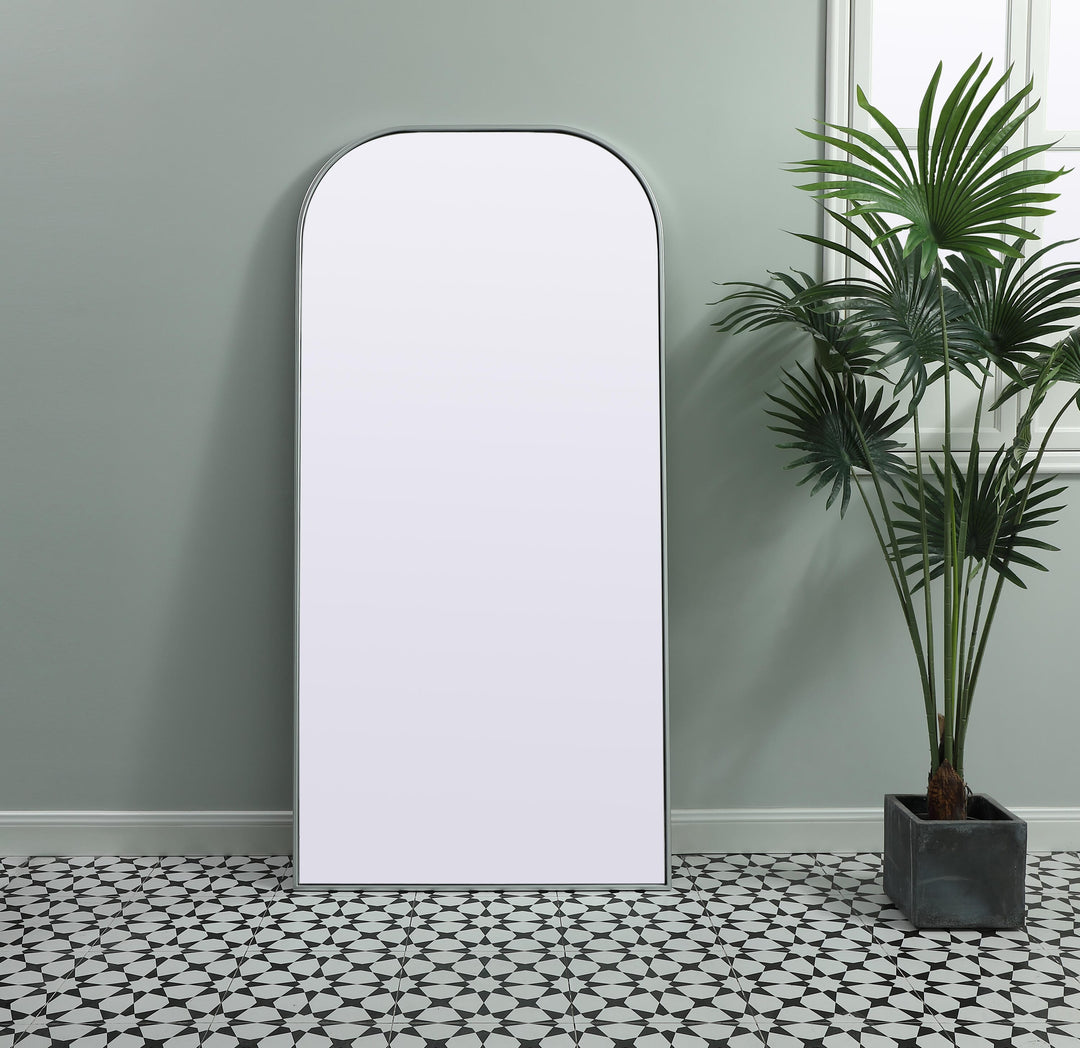 Metal Frame Arch Mirror by Elegant - view 50