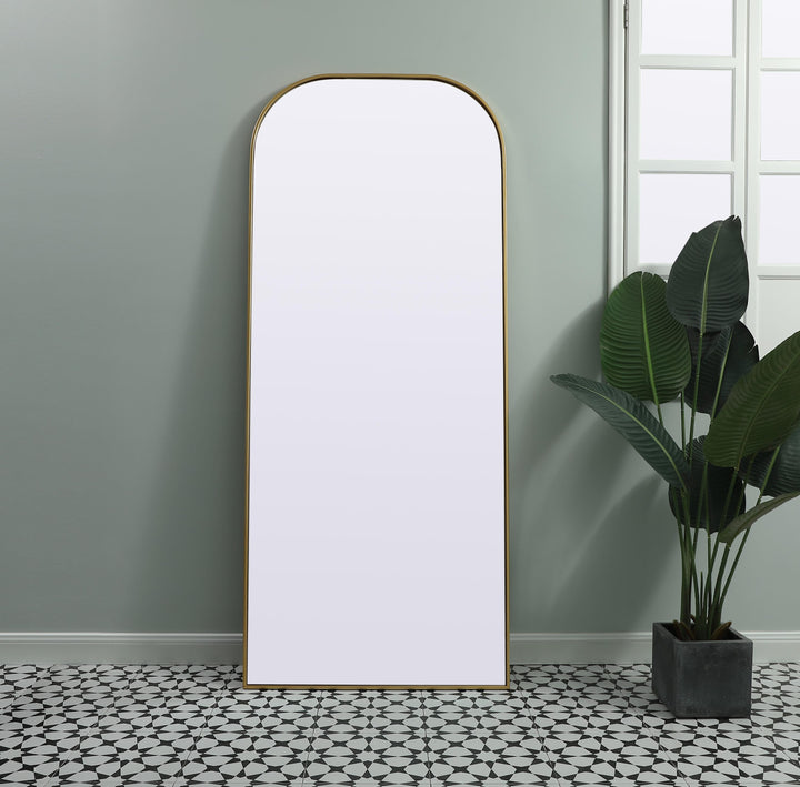 Metal Frame Arch Mirror by Elegant - view 62