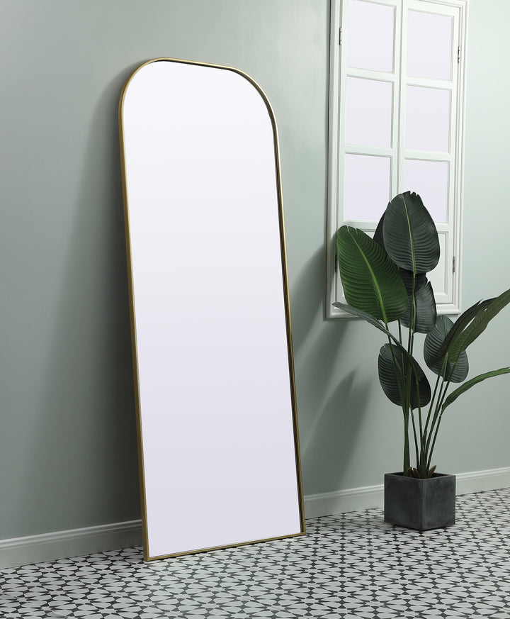 Metal Frame Arch Mirror by Elegant - view 63