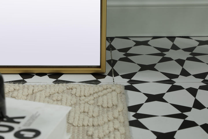 Metal Frame Arch Mirror by Elegant - view 82
