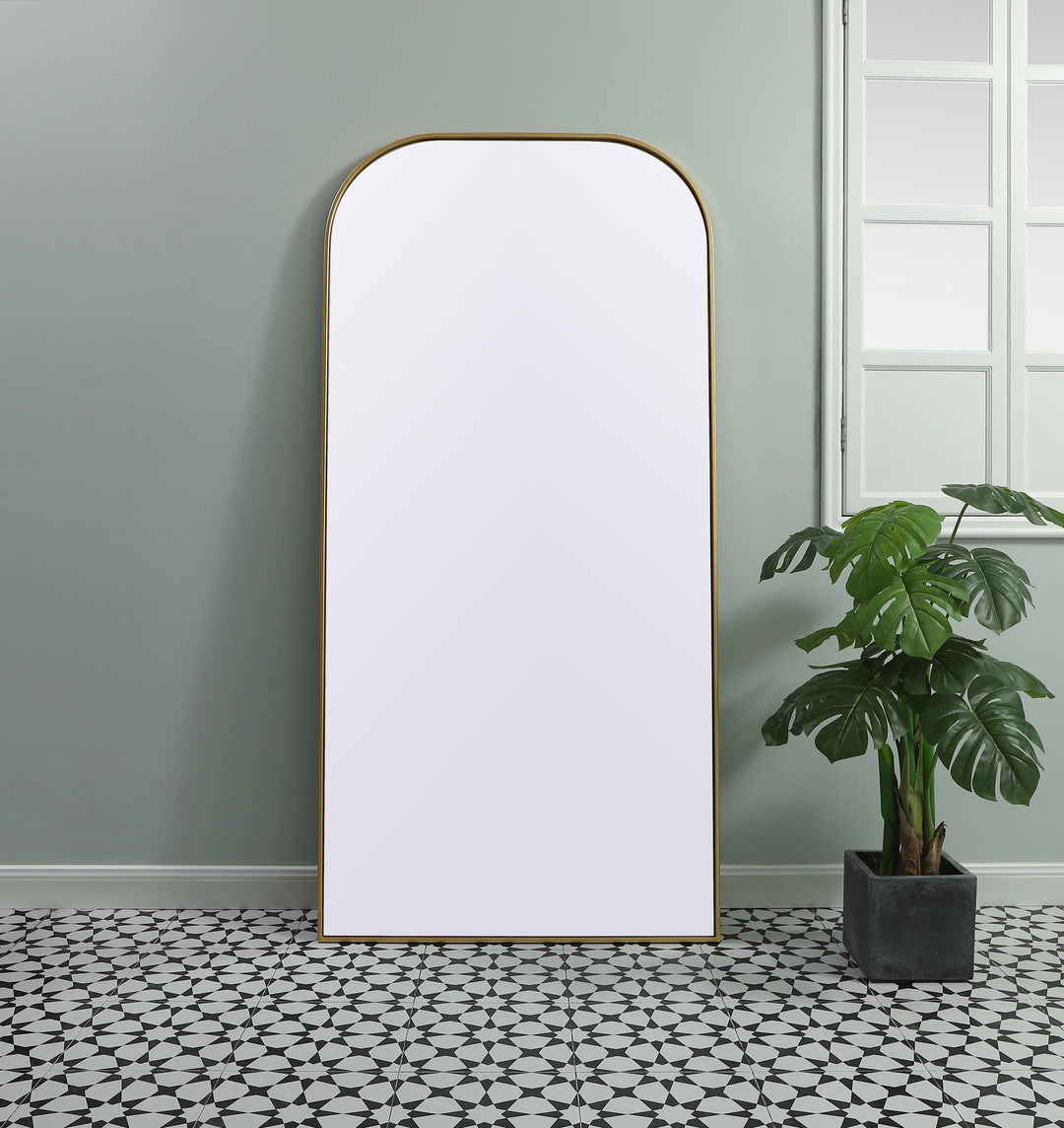 Metal Frame Arch Mirror by Elegant - view 98