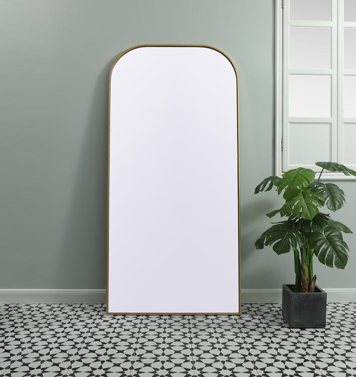Metal Frame Arch Mirror by Elegant - view 98