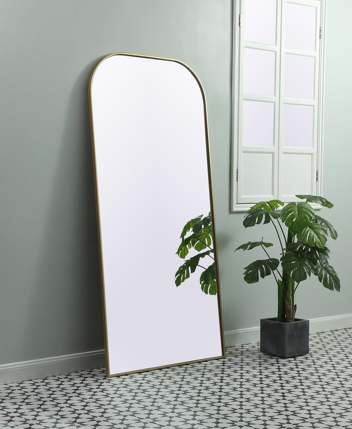 Metal Frame Arch Mirror by Elegant - view 99