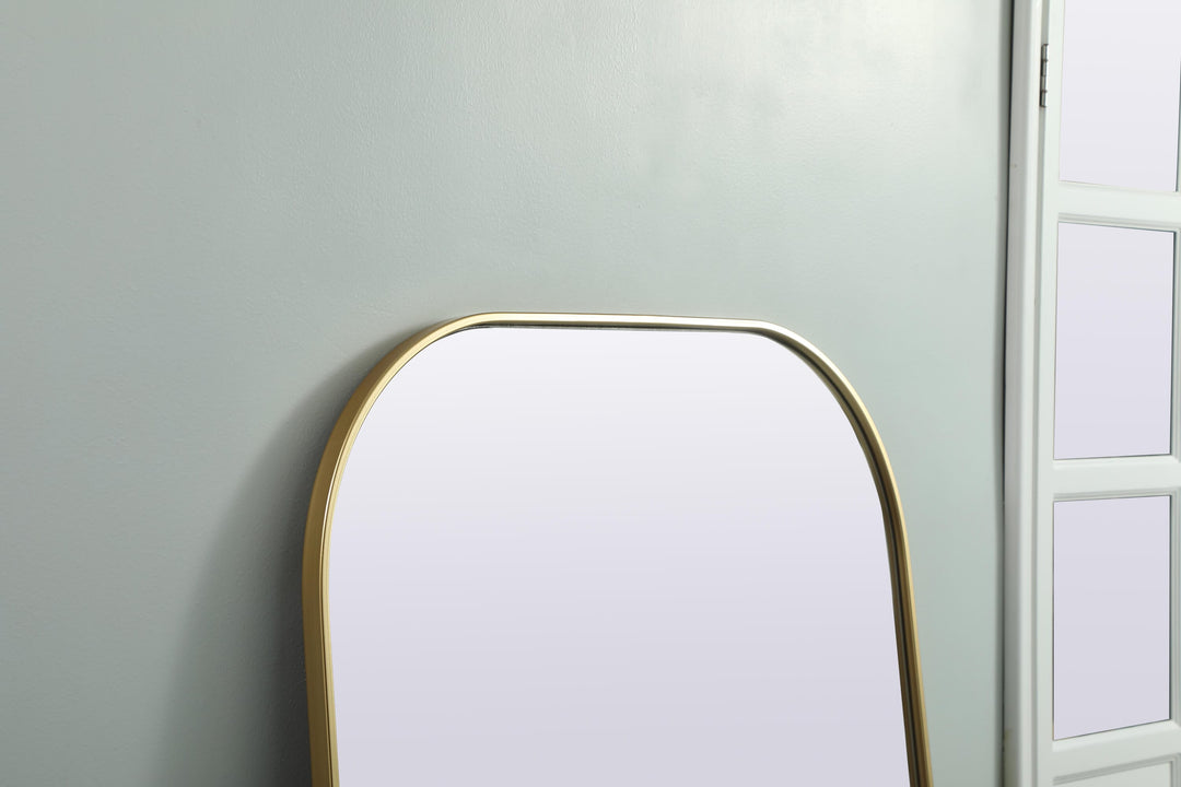 Metal Frame Arch Mirror by Elegant - view 102