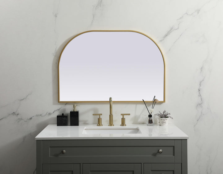 Metal Frame Arch Mirror by Elegant - view 116