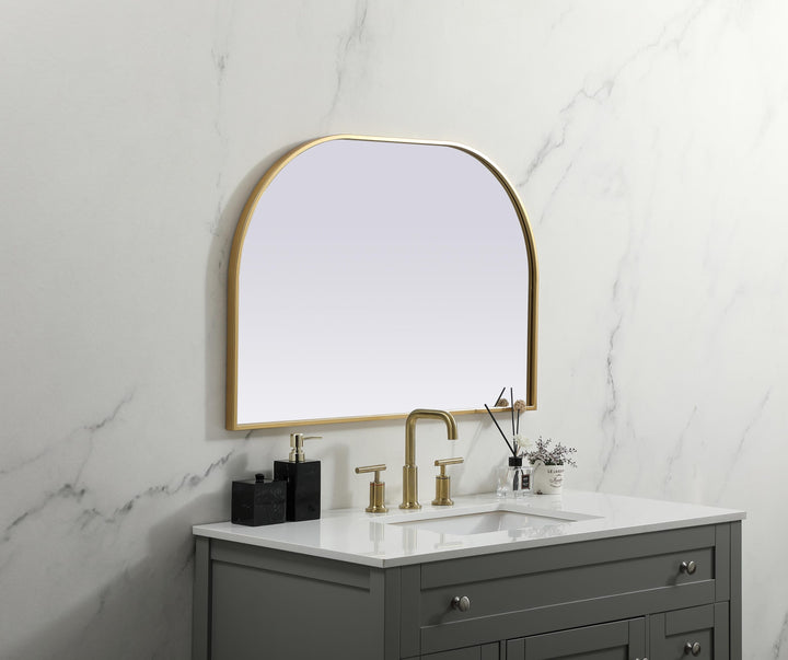 Metal Frame Arch Mirror by Elegant - view 117