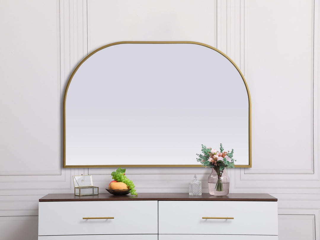 Metal Frame Arch Mirror by Elegant - view 118