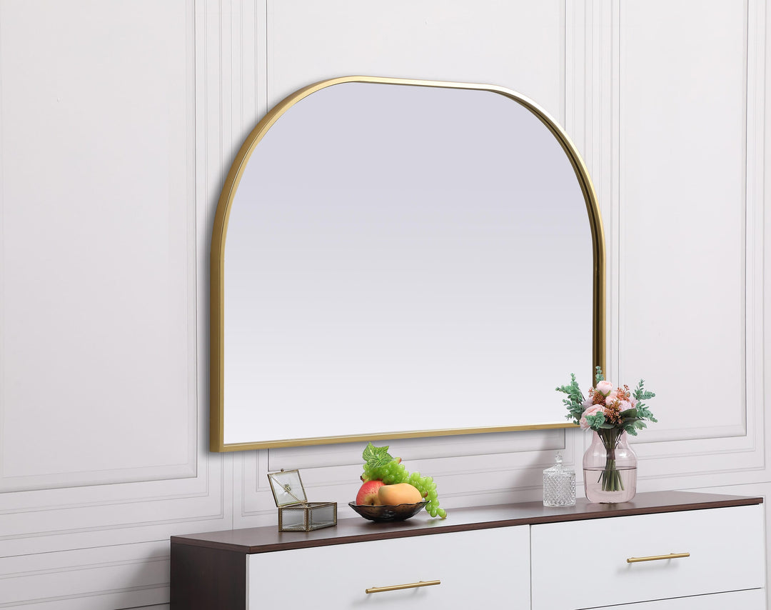 Metal Frame Arch Mirror by Elegant - view 119