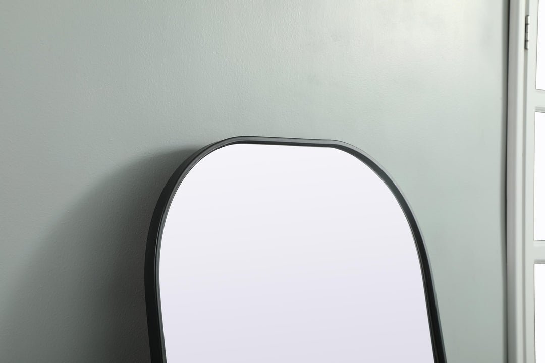Metal Frame Arch Full Length Mirror by Elegant - view 6