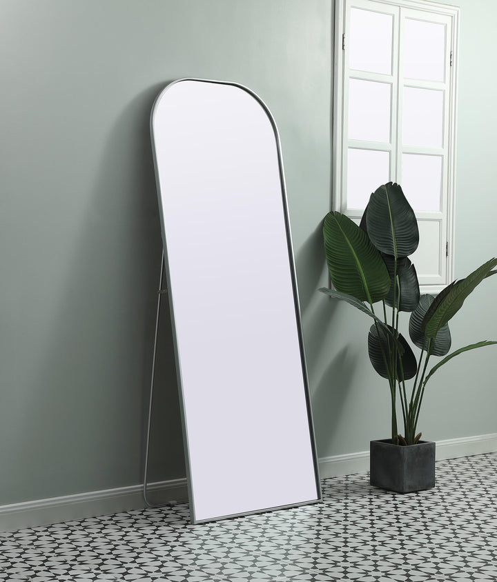 Metal Frame Arch Full Length Mirror by Elegant - view 9