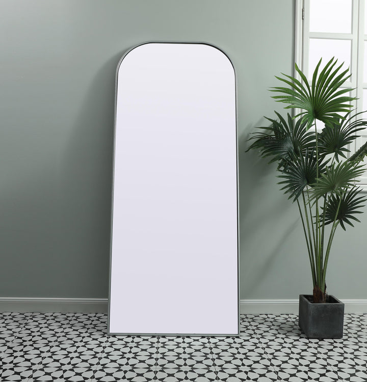 Metal Frame Arch Full Length Mirror by Elegant - view 26