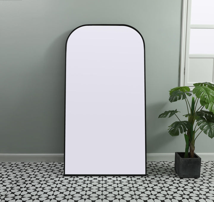 Metal Frame Arch Full Length Mirror by Elegant - view 32