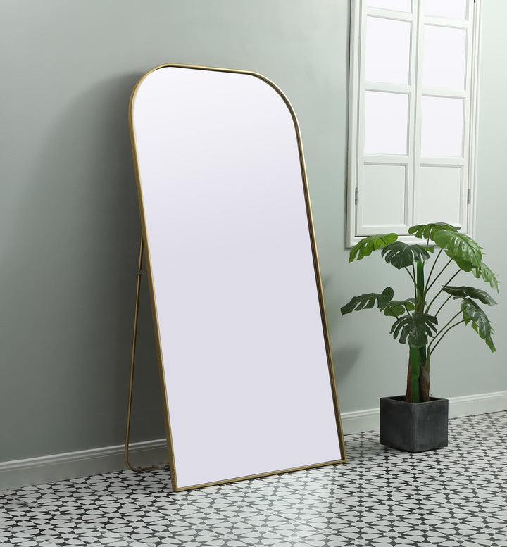 Metal Frame Arch Full Length Mirror by Elegant - view 39