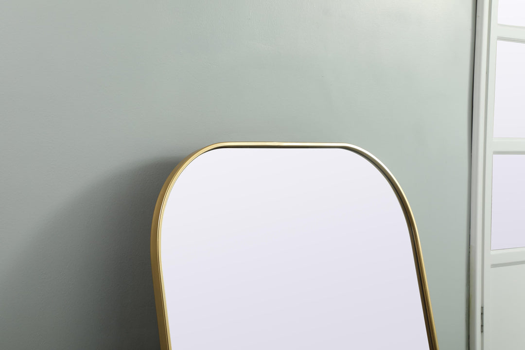 Metal Frame Arch Full Length Mirror by Elegant - view 42