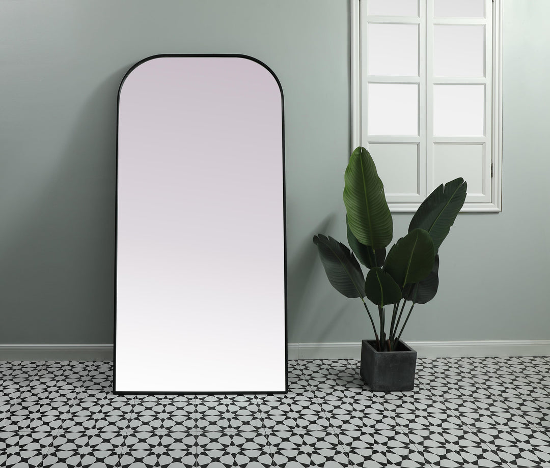 Metal Frame Arch Full Length Mirror by Elegant - view 50