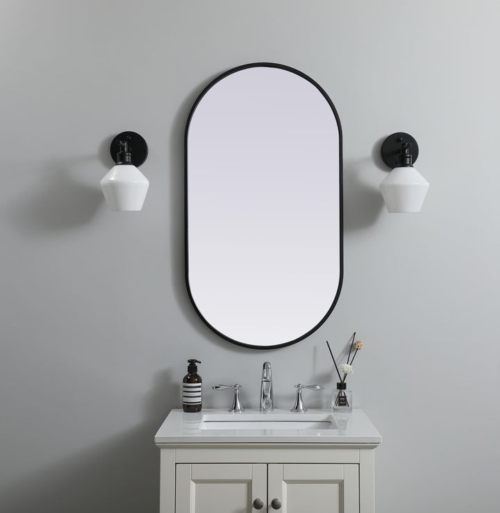 Metal Frame Oval Mirror II by Elegant - view 20