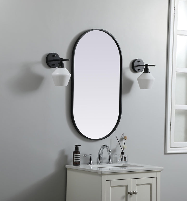 Metal Frame Oval Mirror II by Elegant - view 21