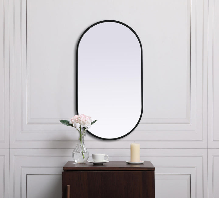 Metal Frame Oval Mirror II by Elegant - view 22